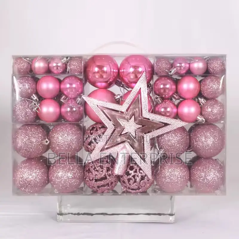 101 PCS Christmas Tree Decor Balls Set /-Contains