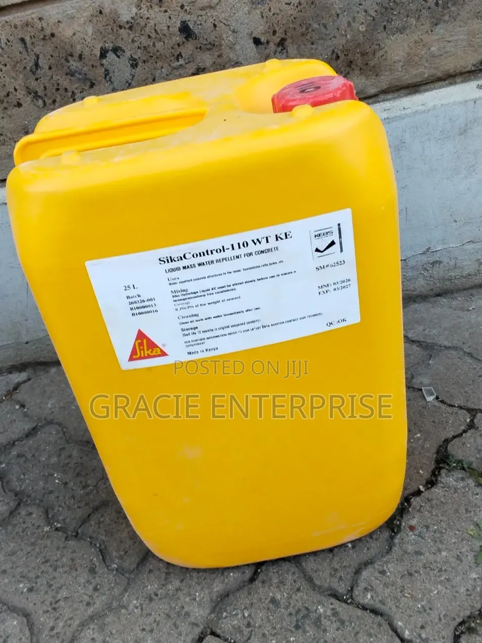 25Ltrs Sika Control 110wt Ke