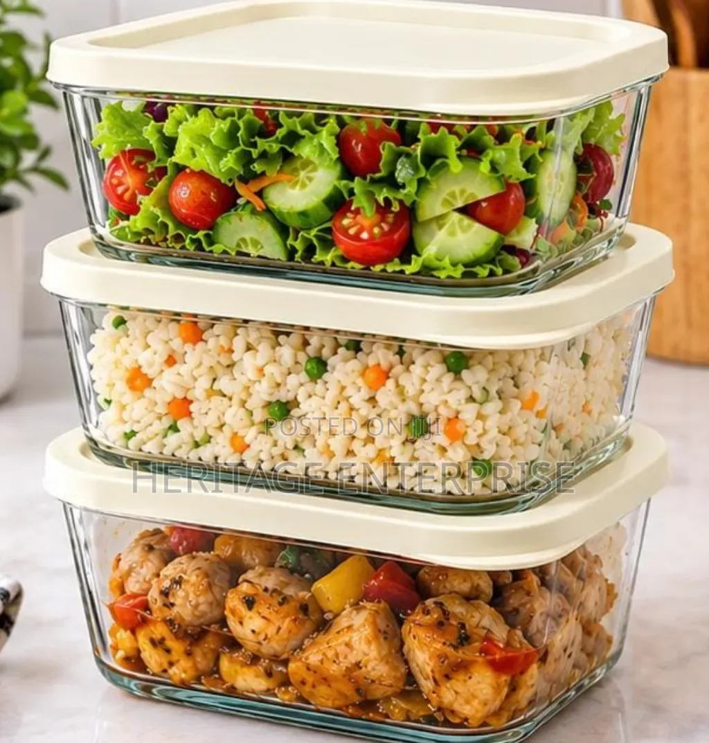 Food Storage Container 3pcs