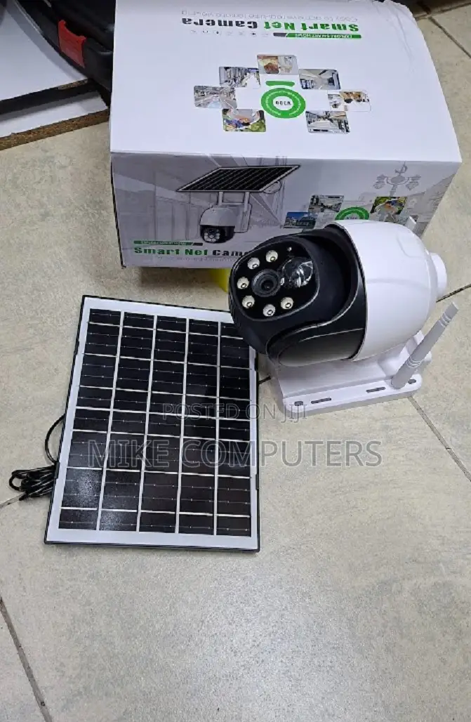 4mp Solar Powered PTZ Outdoor Wireless Camera With Simcard