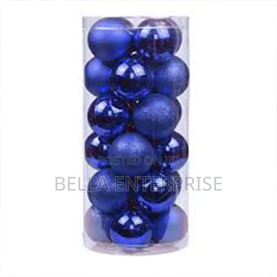 24pcs Christmas Balls Decor setSize:4cm