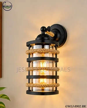 Industrial Cage Wall Sconce