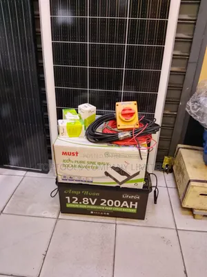 Must 2kw Lithium 200ah Battery 12v Package Kit