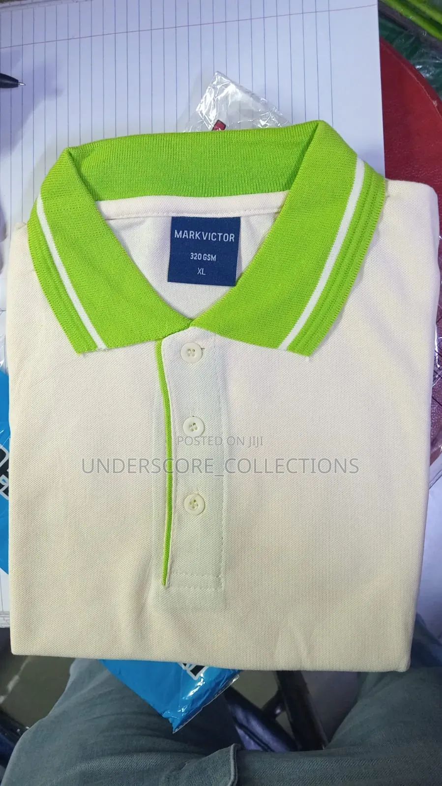 Brandable Double Colours Polo Tshirts