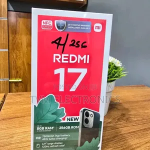 New Xiaomi Redmi 17 256 GB Black