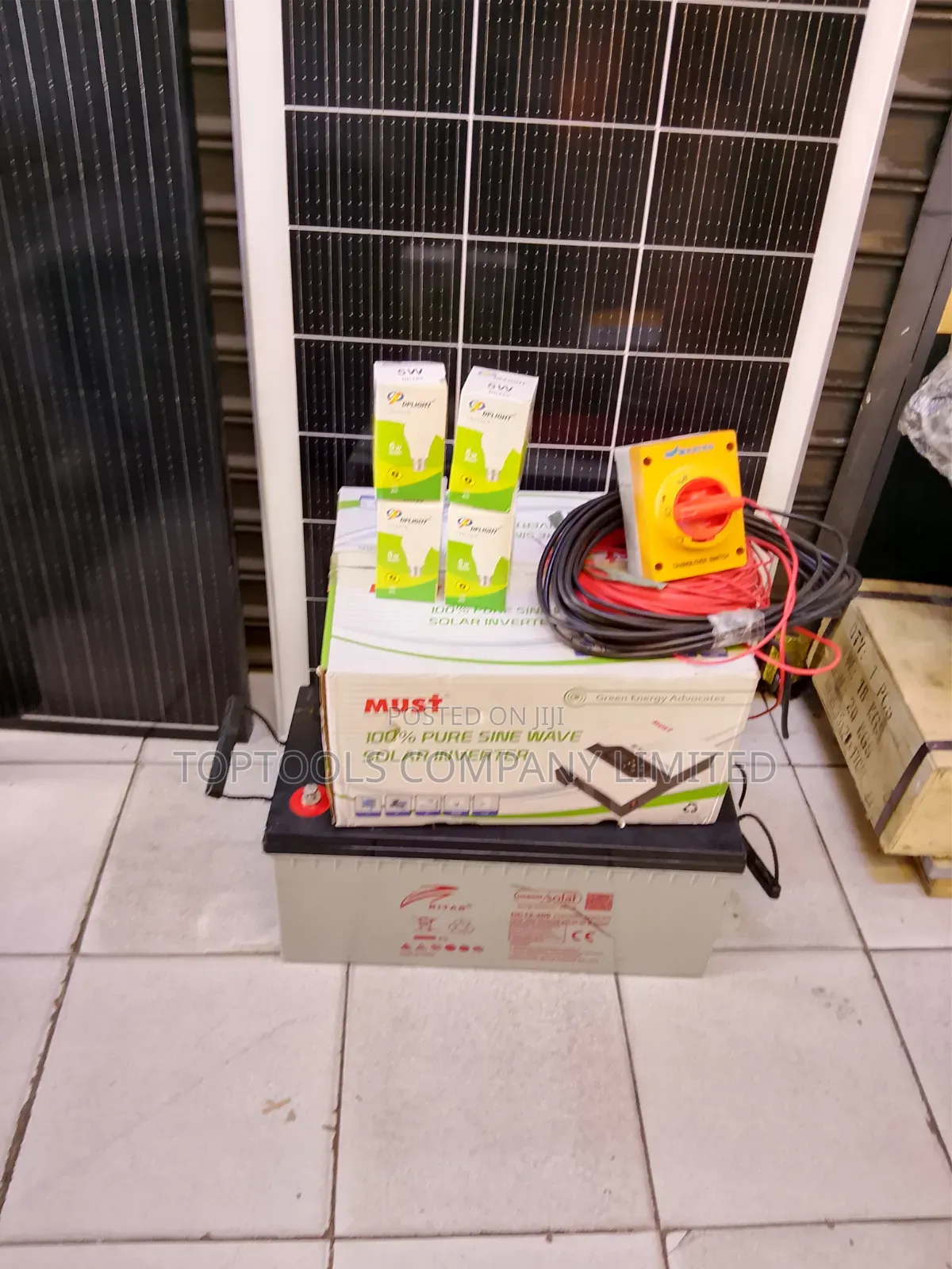 Must 1.5kva Solar System Kit With 200ah Battery