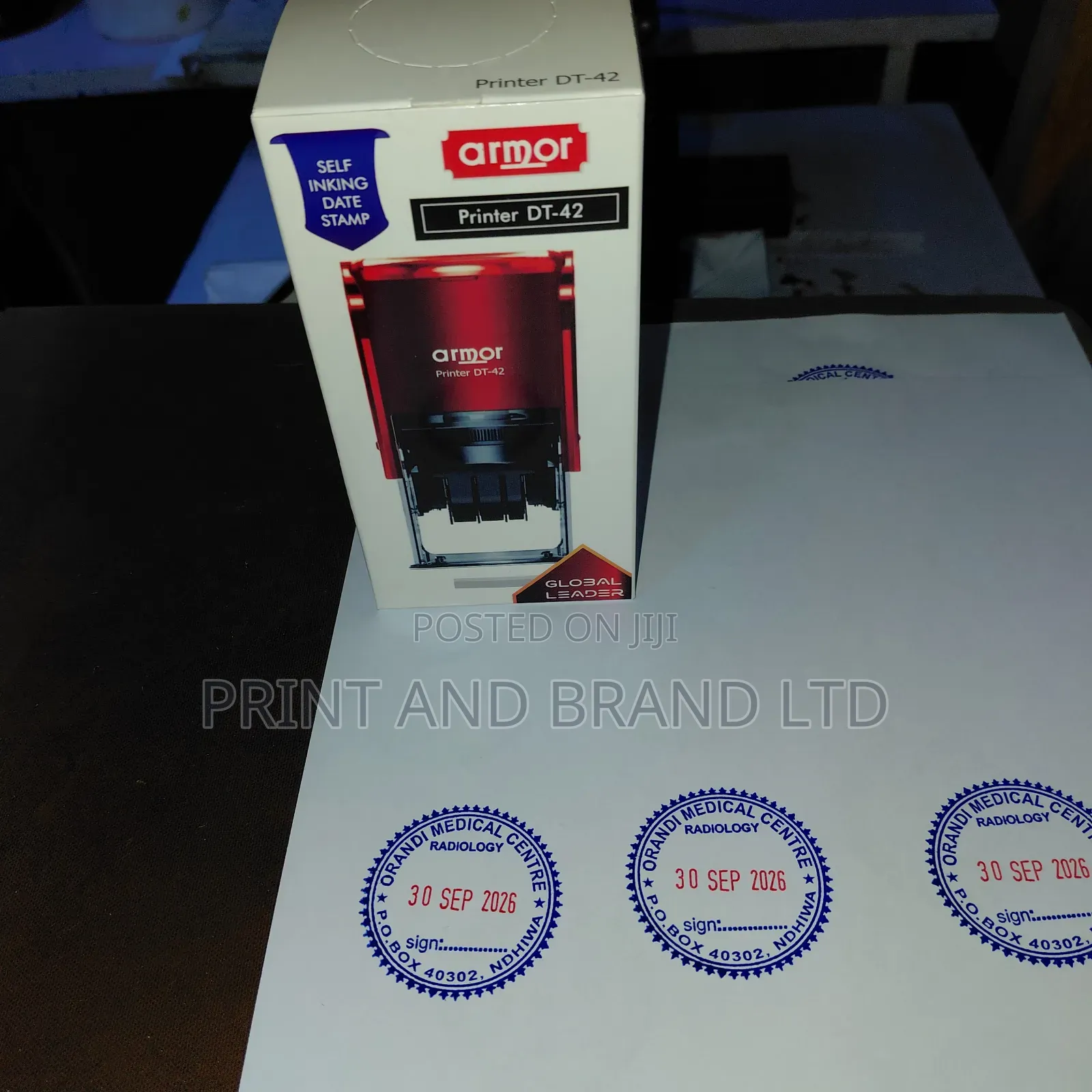 CUSTOM RUBBER STAMPS – FROM