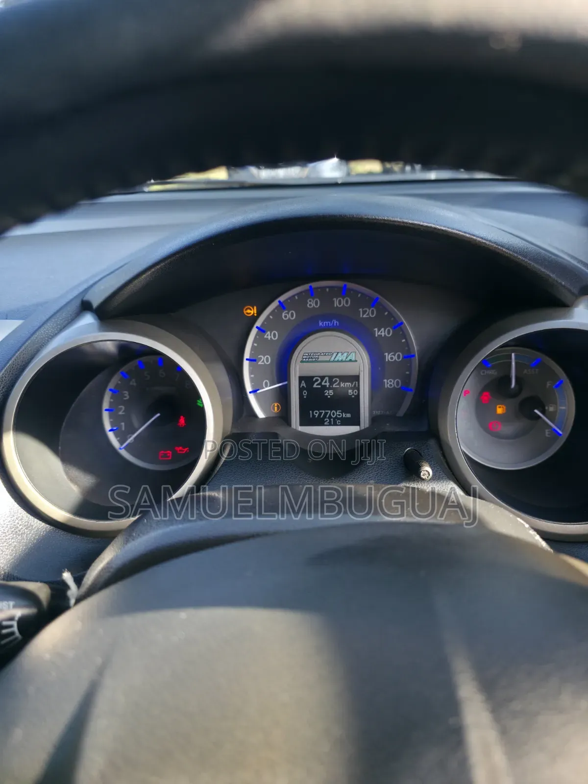 Honda Fit Automatic 2012 Silver