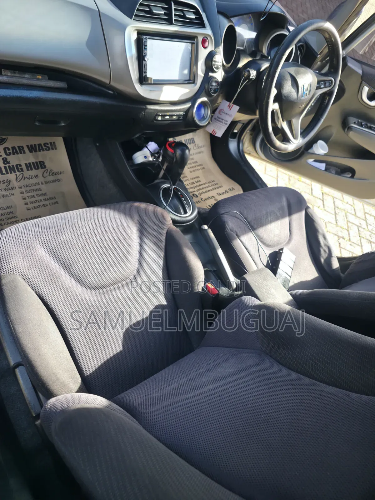 Honda Fit Automatic 2012 Silver