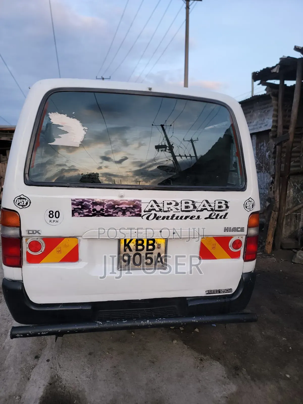 Toyota HiAce 2012 White
