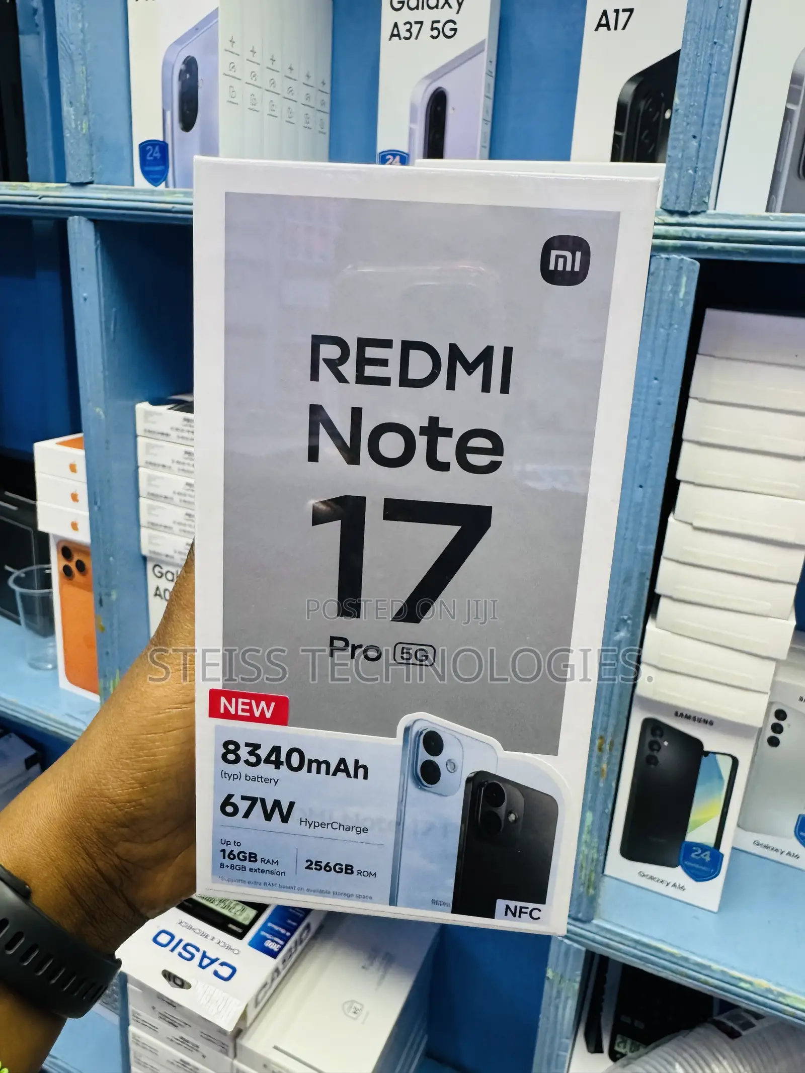 New Xiaomi Redmi Note 15 Pro 256 GB Black