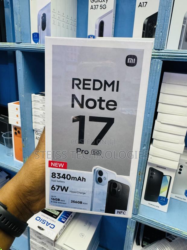 New Xiaomi Redmi Note 17 Pro 256 GB Black - thumbnail 4