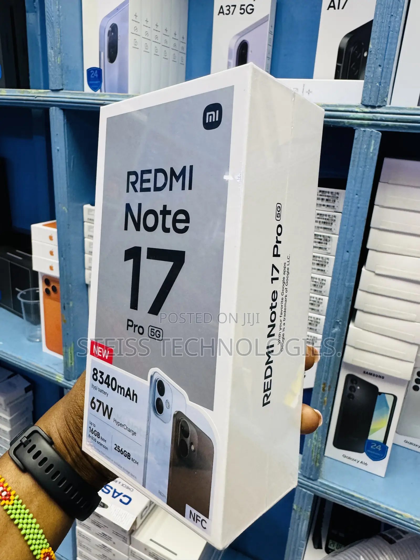 New Xiaomi Redmi Note 15 Pro 256 GB Black