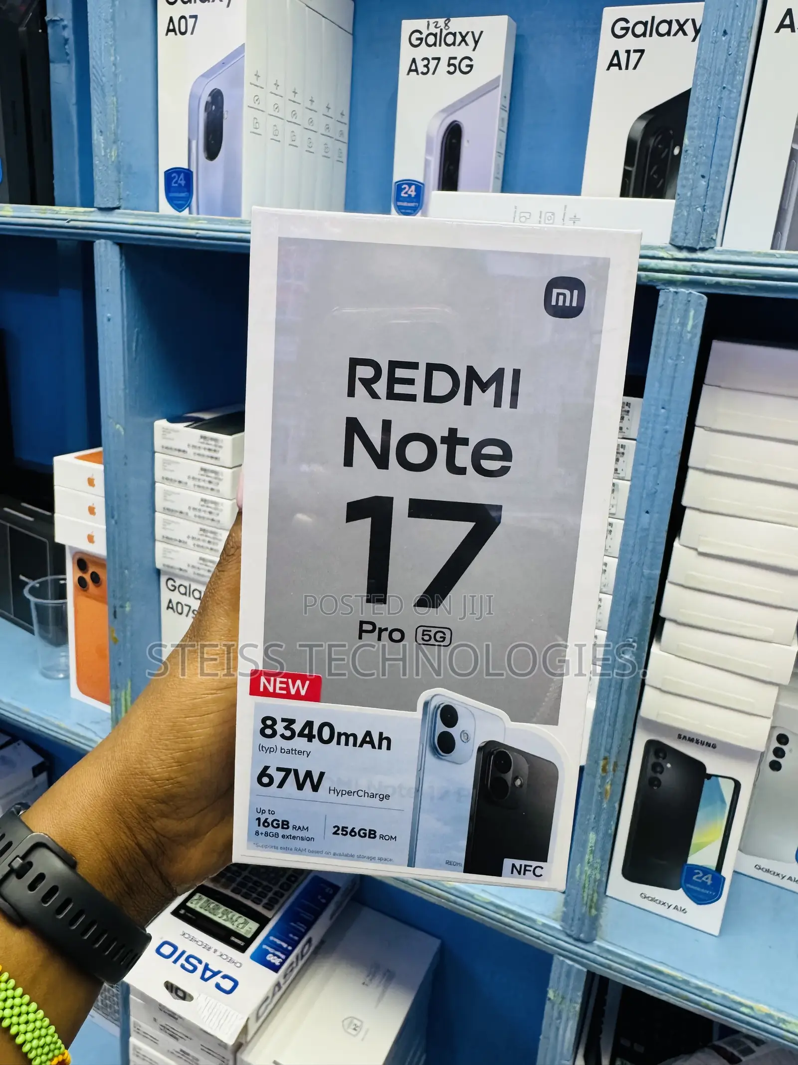 New Xiaomi Redmi Note 15 Pro 256 GB Black