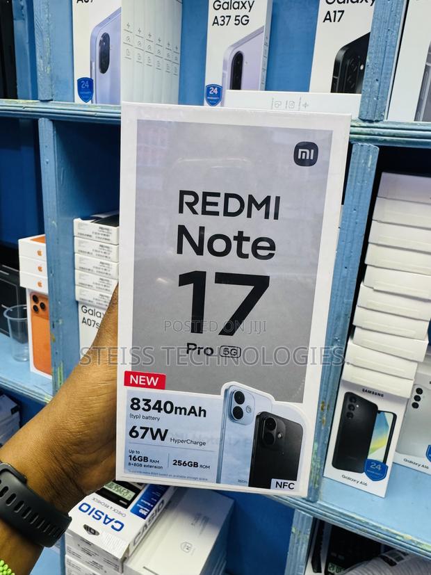 New Xiaomi Redmi Note 17 Pro 256 GB Black - thumbnail 5