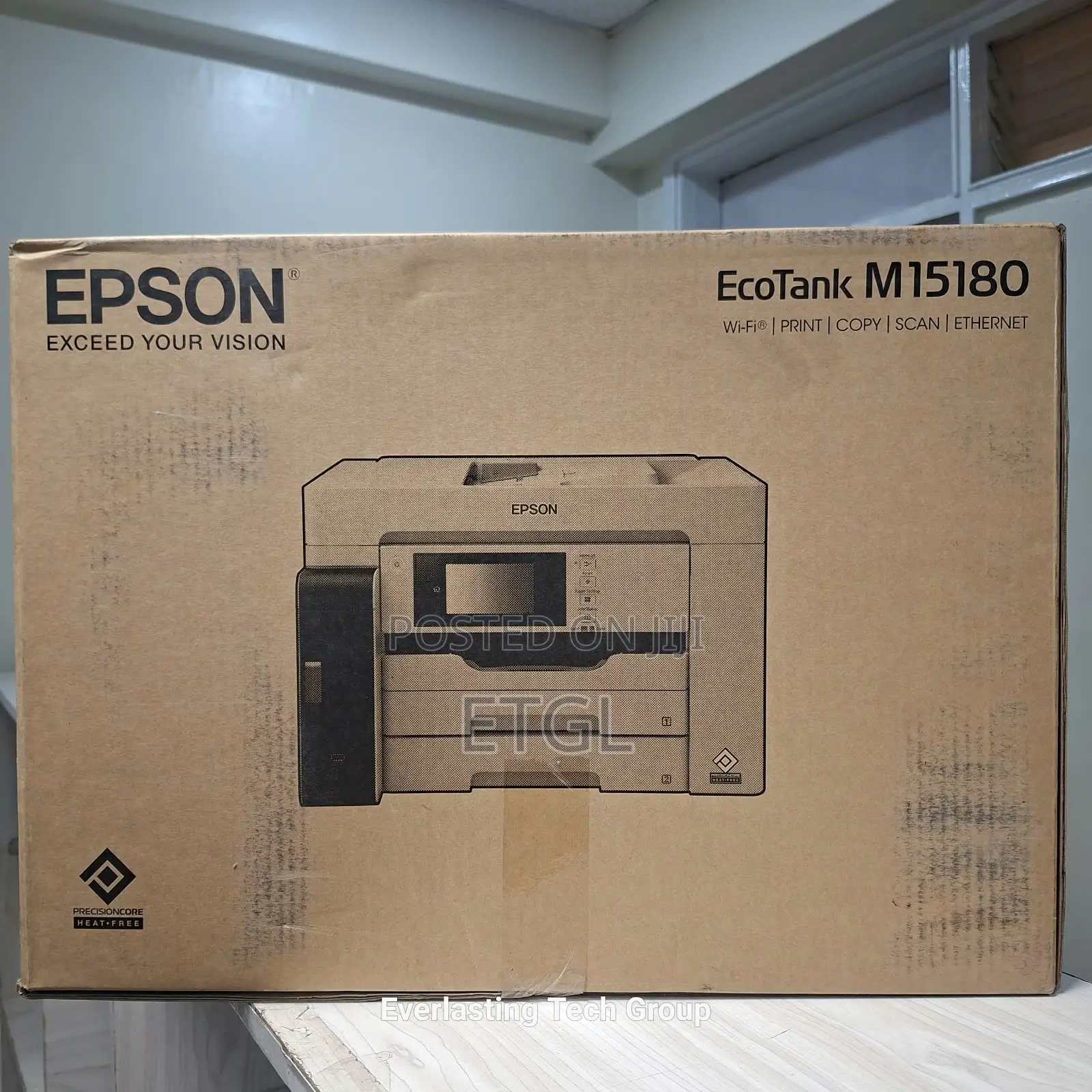 EcoTank L15180 A3 Multifunction Wi-Fi Ink Tank Printer