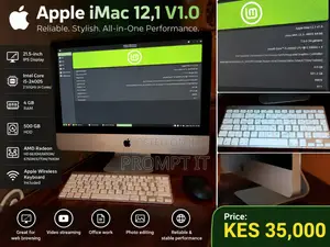 Desktop Computer Apple iMac 4GB Intel Core i5 SSHD (Hybrid) 500GB