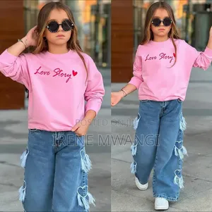 2pc Girls outfit.Trouser and Top