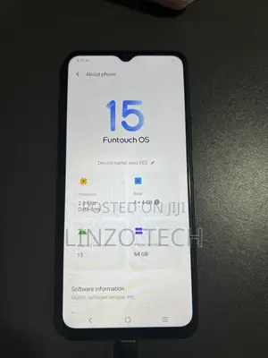 Vivo Y03 64 GB Black