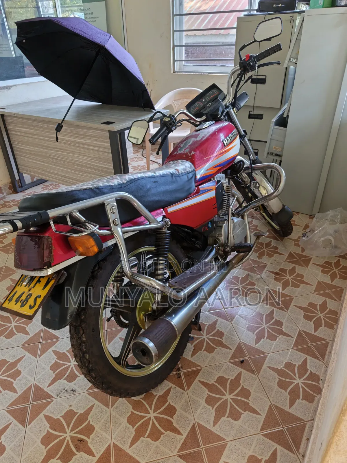 Haojin HJ125-9A 2021 Red