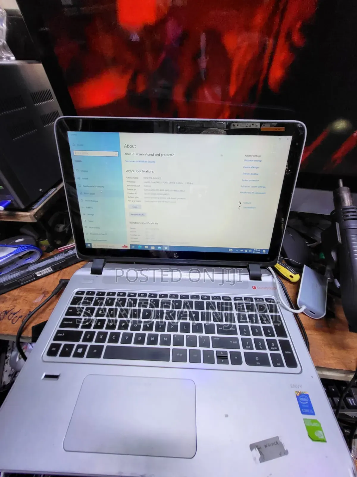 Laptop HP Pavilion 15-cs3063cl 8GB Intel Core i3 HDD 500GB