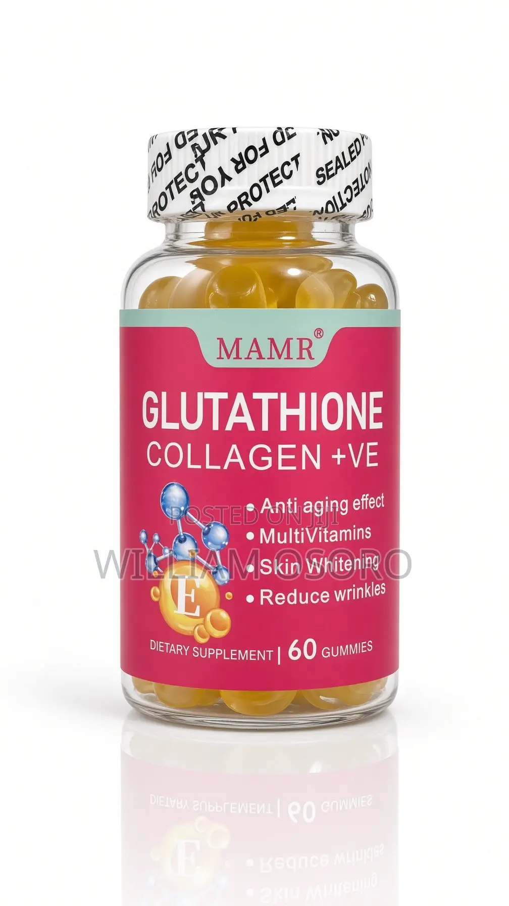 MAMR Glutathione Collagen +VE Gummies