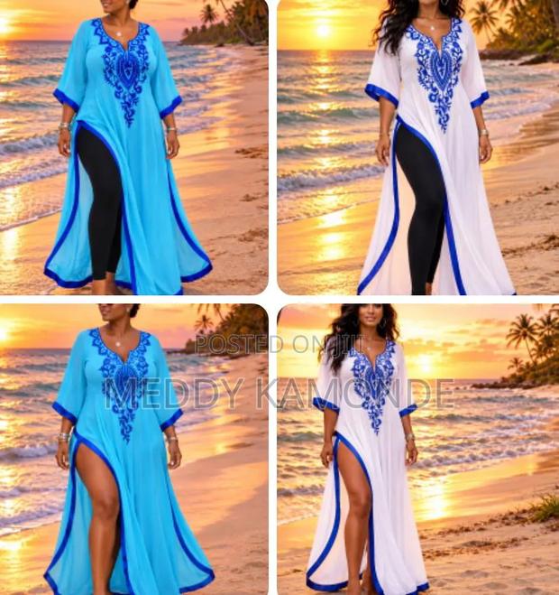 Beach Long Chiffon Top Dress