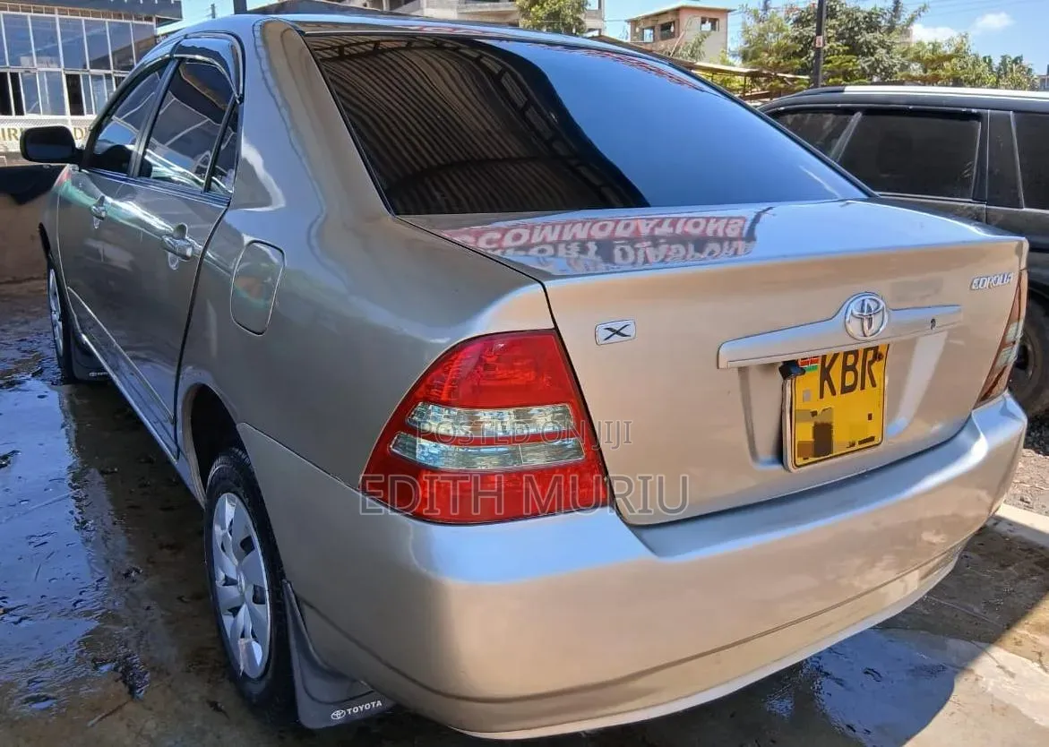 Toyota Corolla 2005 Silver