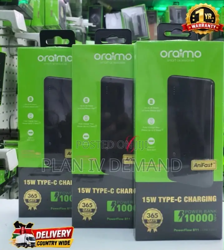 Oraimo PowerFlow B11 OPB-1102 *15W 10000mAh* Power Bank
