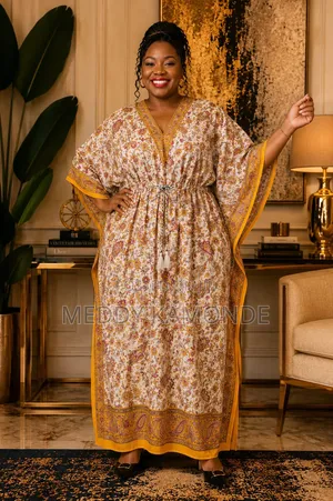 Classy African Long Free Dress
