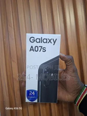 New Samsung Galaxy A07s 64 GB Black