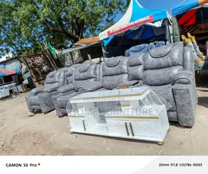 Faiber Semi Recliner Sofa 7 Seator Grey Colour
