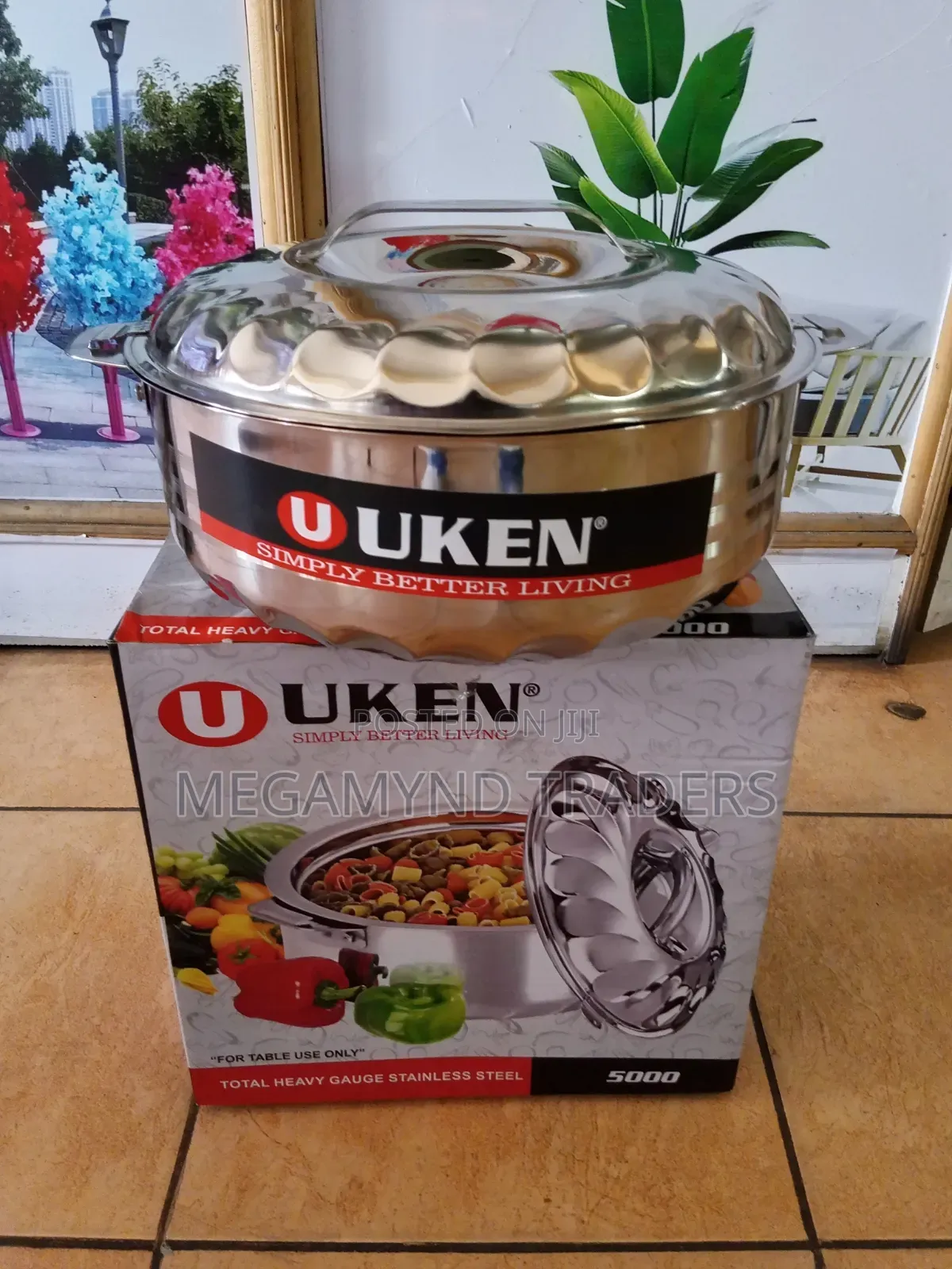 5LTR Stainless Steel Hot Pot / UKEN 5L Stainless Steel Hot Pot