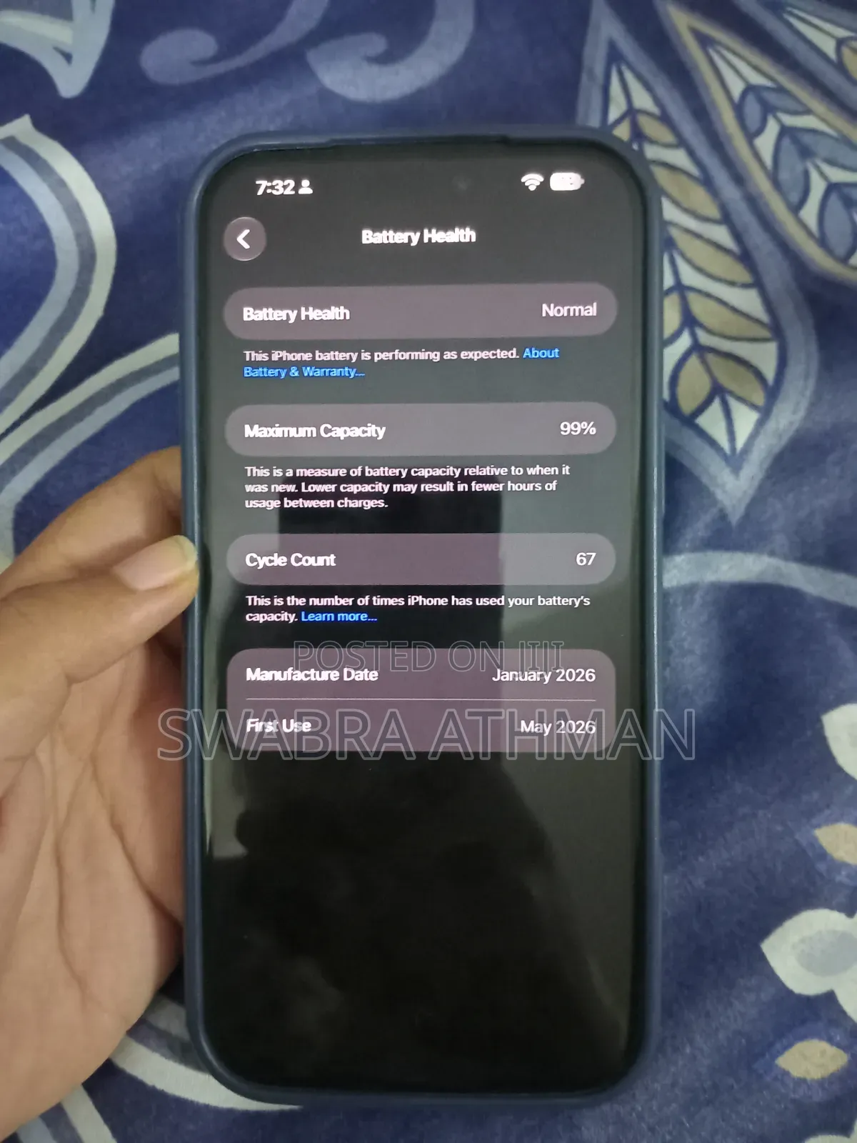 Apple iPhone 17 Pro Max 256 GB Blue