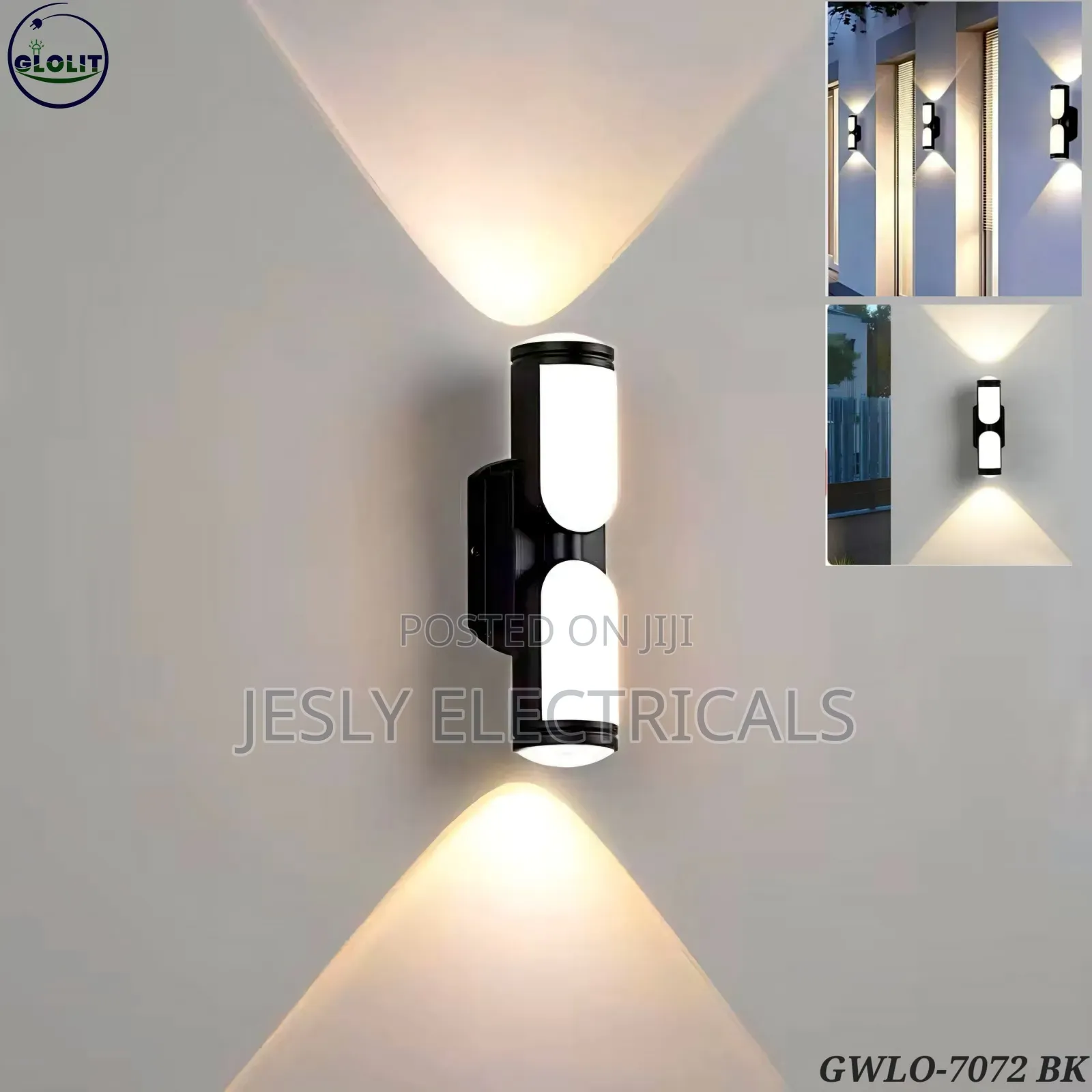 Modern Up-Down Led Outdoor Wall Lamp