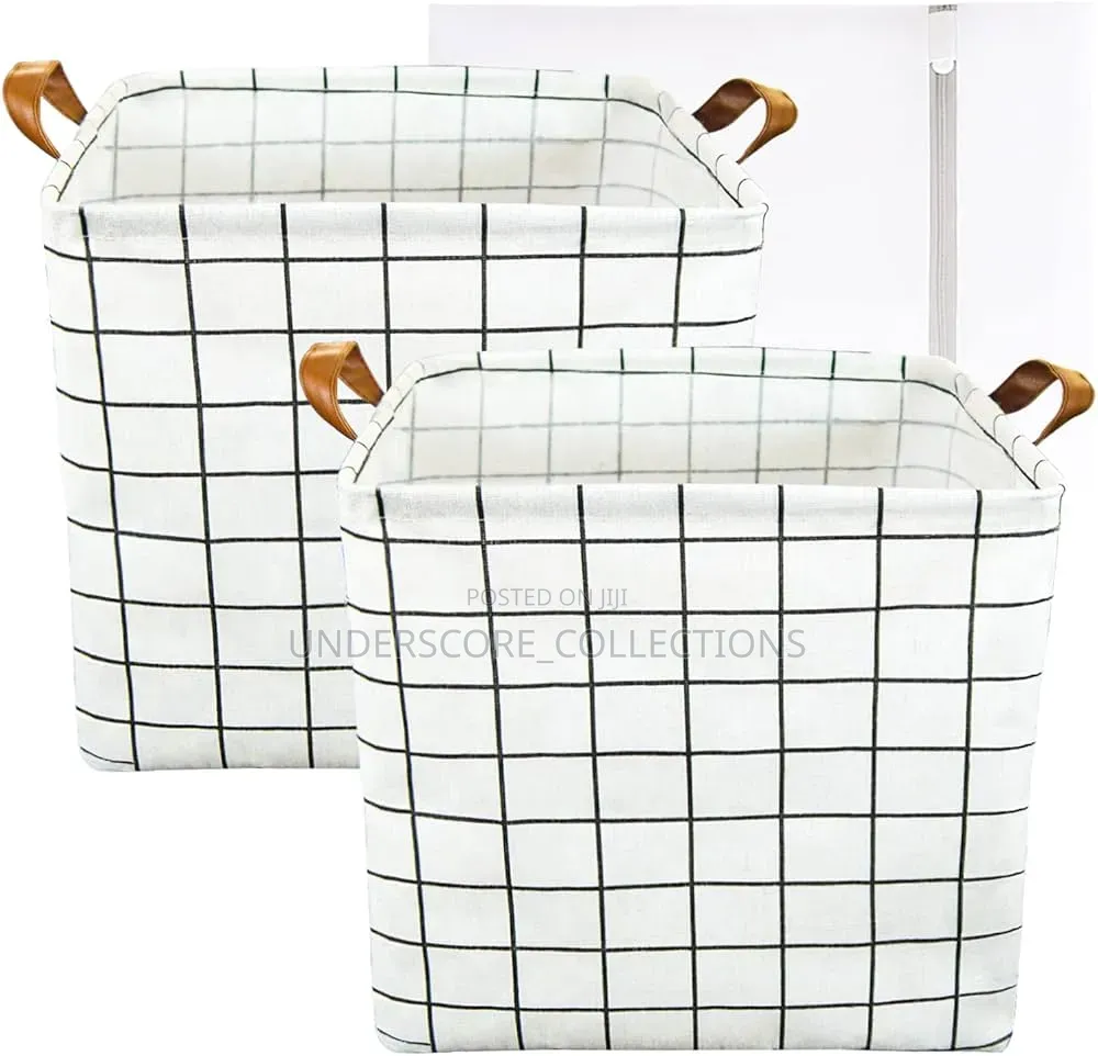 32x33x35cm Foldable Storage Basket Now Available in 3 Colours