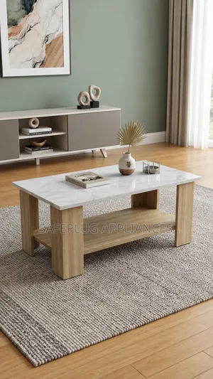 Luxury Marble Top Coffee Table – Modern Home Office Furniture