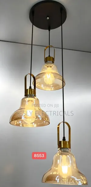 3 in 1 Modern Glass Cluster Pendant Light