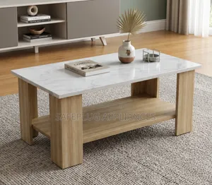Executive Marble Coffee Table – Stylish Durable Center Table