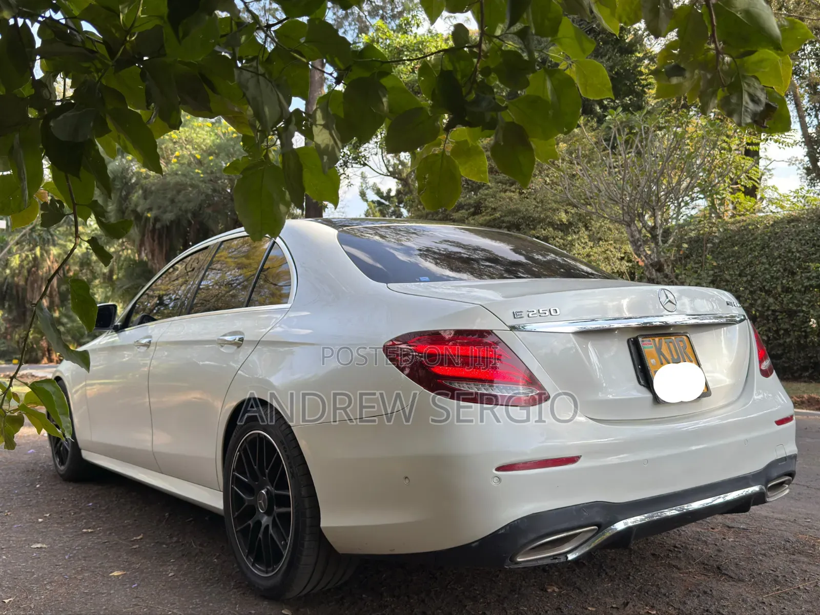 Mercedes-Benz E250 2018 White
