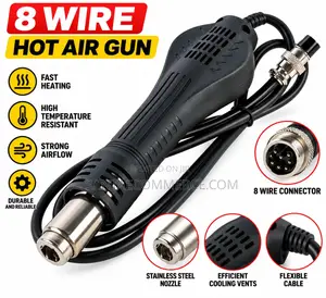 8-Wire Hot Air Gun Handle