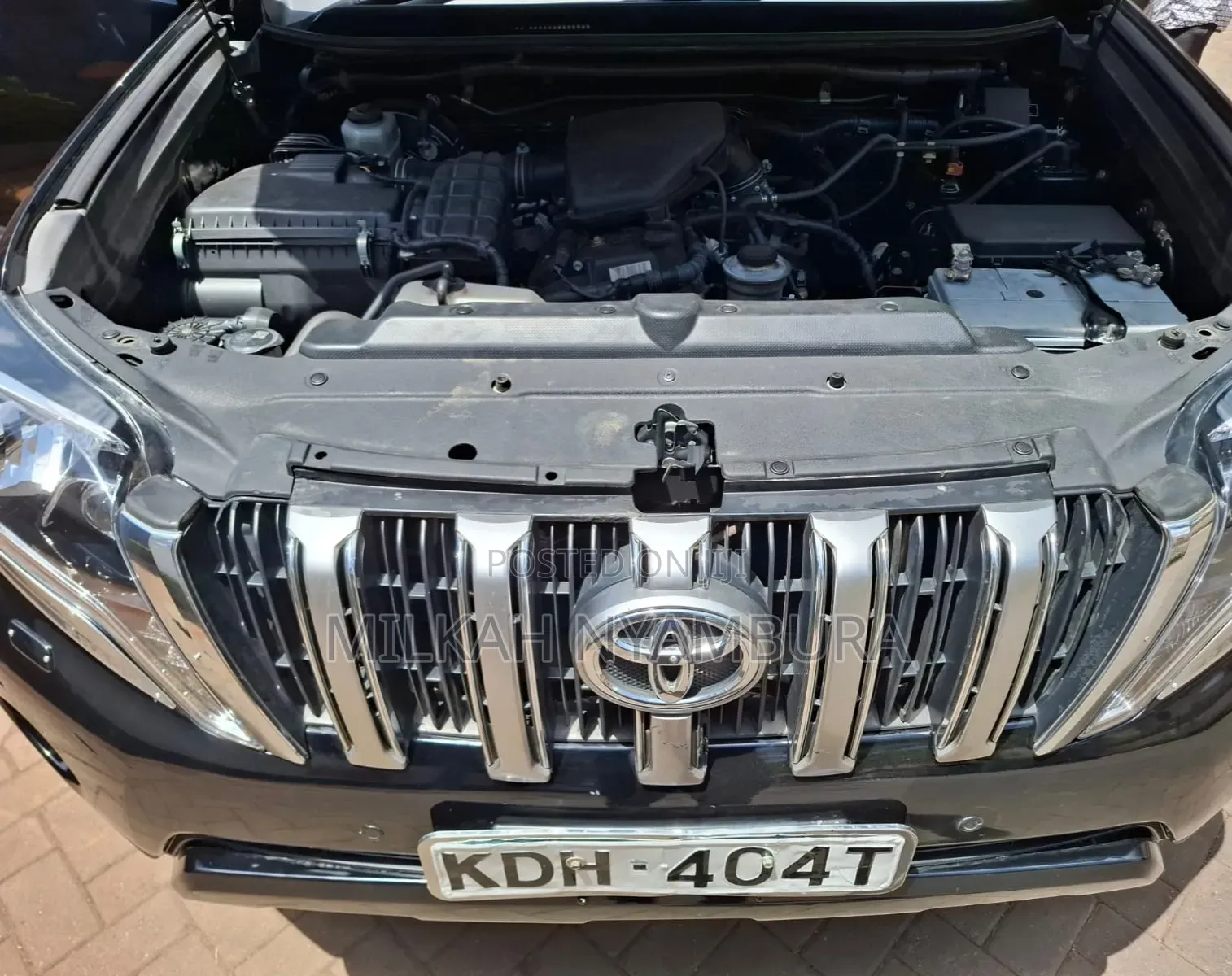 Toyota Land Cruiser Prado 2017 Black