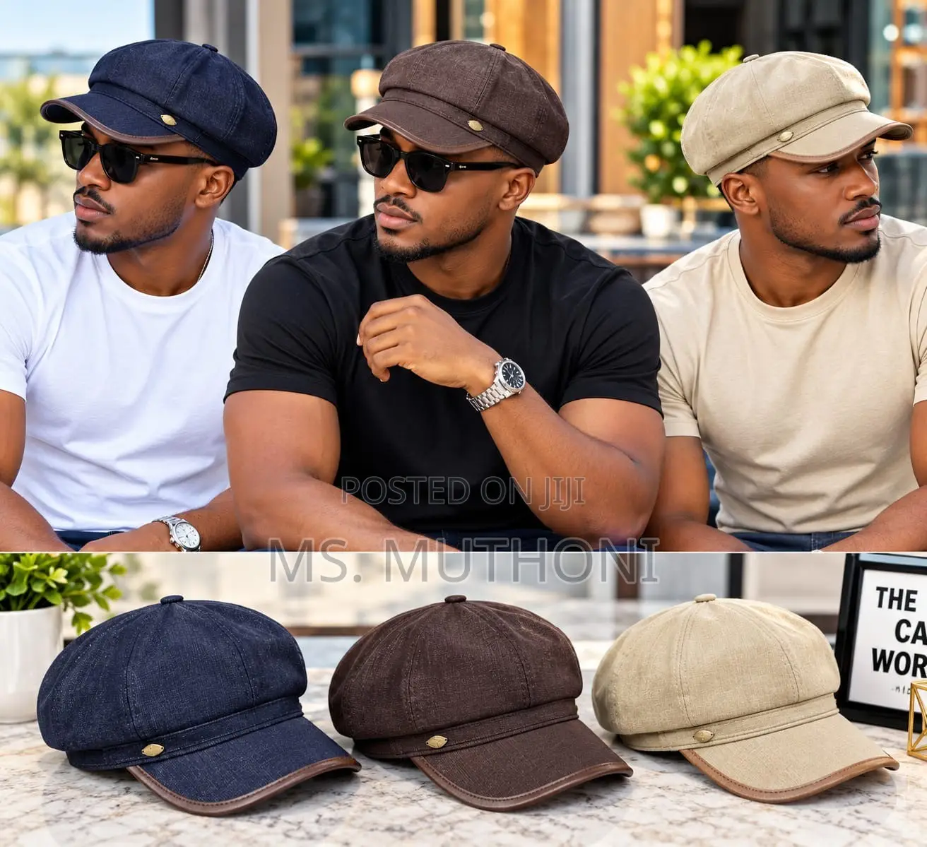 Classic Newsboy Cap