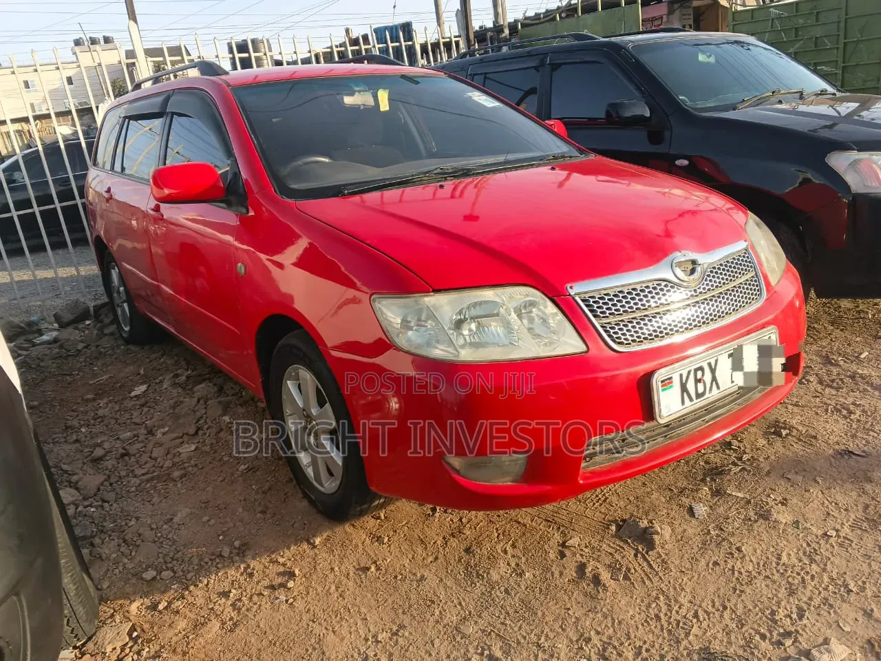 Toyota Corolla Fielder 2007 Red