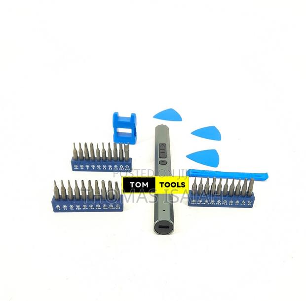 37PCS 30 Bits Precision Lithium Electric Screwdriver Set - thumbnail 3