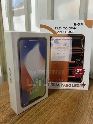 New Apple iPhone X 256 GB Silver