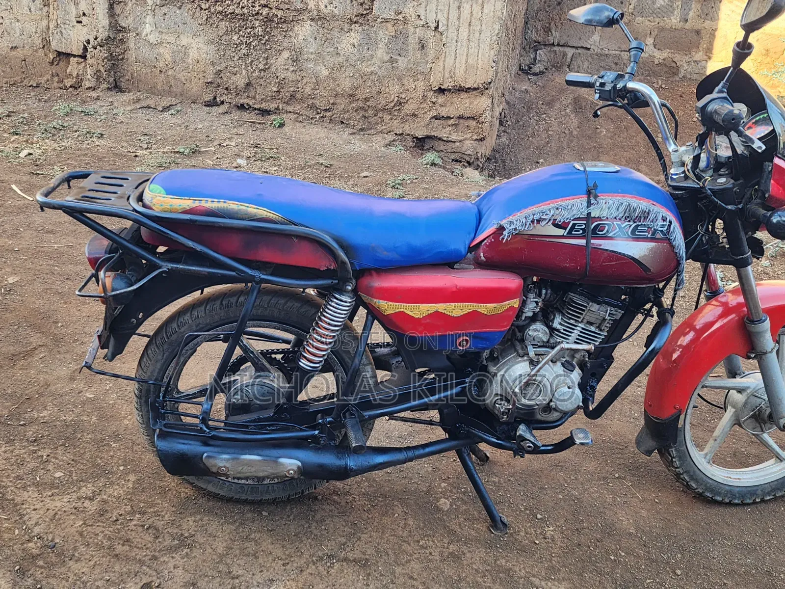 Bajaj Boxer 2017 Red