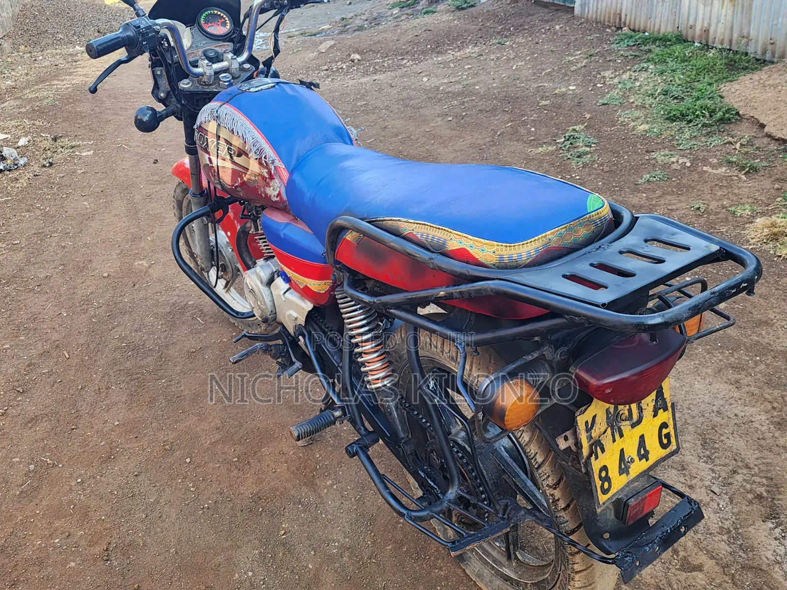 Bajaj Boxer 2017 Red