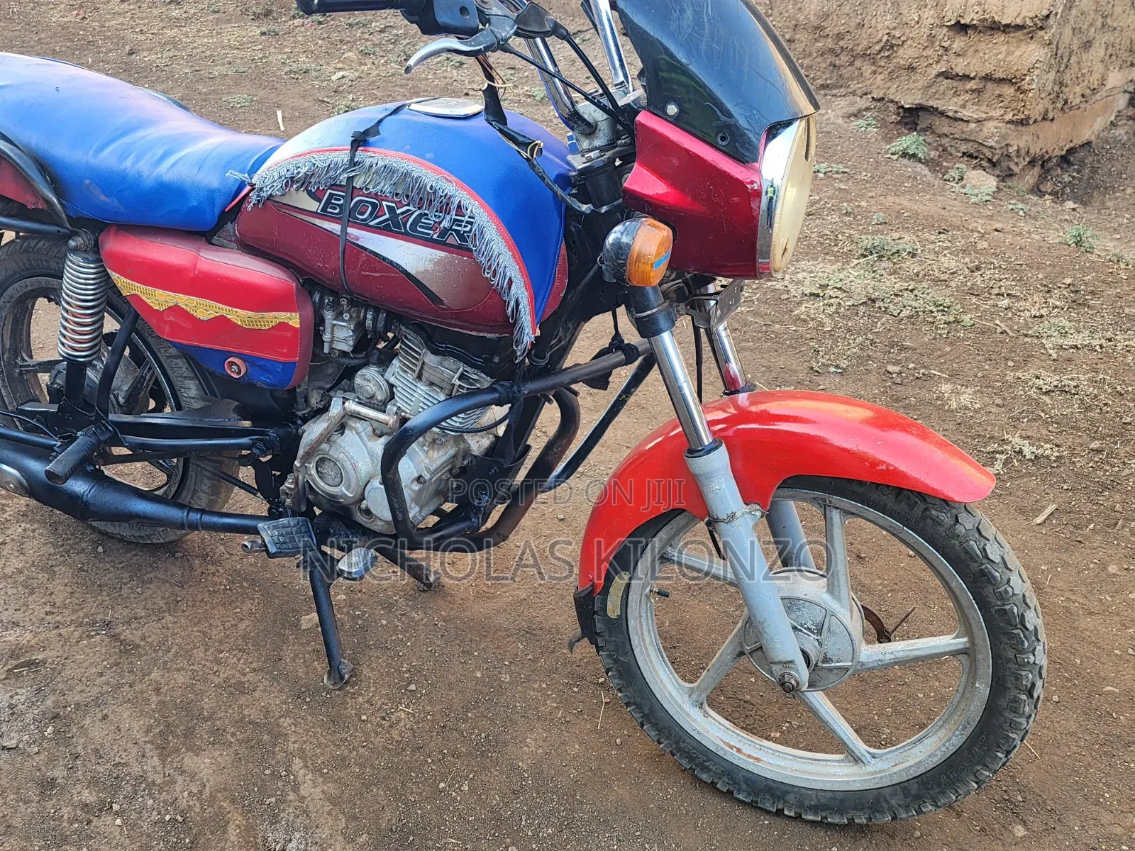 Bajaj Boxer 2017 Red