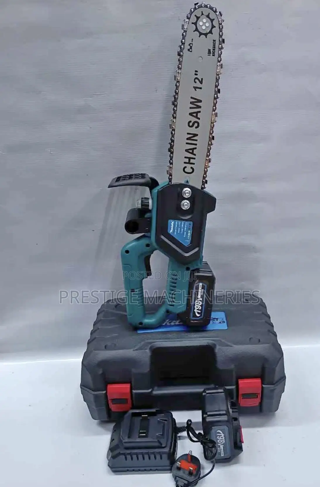 Makita Cordless Chainsaw 12” / Rechargeable Power Saw Machine Makita